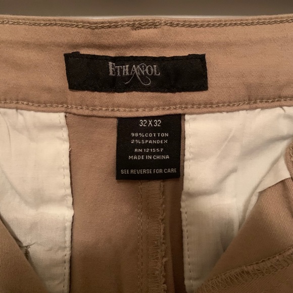 Khaki colored denim jeans - Picture 3 of 3